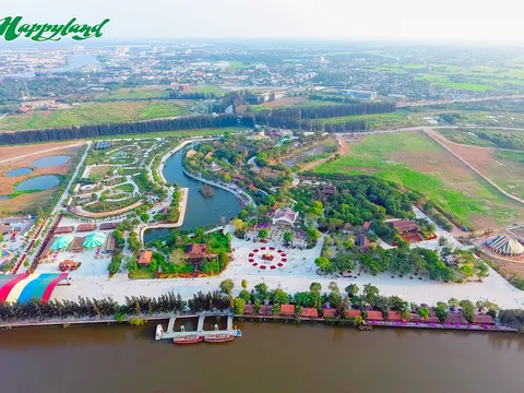 Có một Việt Nam thu nhỏ tại khu vui chơi giải trí HappyLand Long An