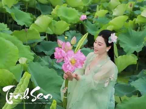 MV TÌNH SEN: Một ca khúc mới của NSƯT Hương Giang và Nhà báo Vương Xuân Nguyên vừa được ra mắt